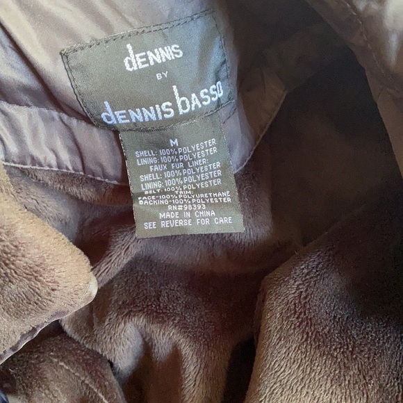 Dennis Basso rai. Trench coat faux lining sz:Medium - Picture 5 of 10